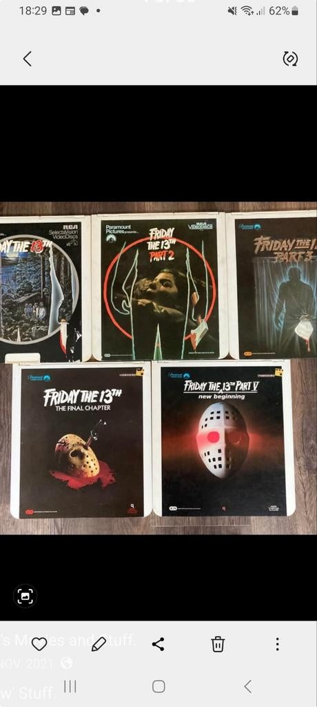 Videodiscs gezocht horror, Horror, Vanaf 16 jaar, 1980 tot heden, Ophalen of Verzenden