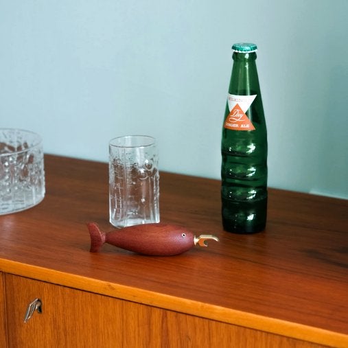 Mid Century Deens Design OPENER palissander rosewood vintage, Huis en Inrichting, Hout, Gebruikt, -, -