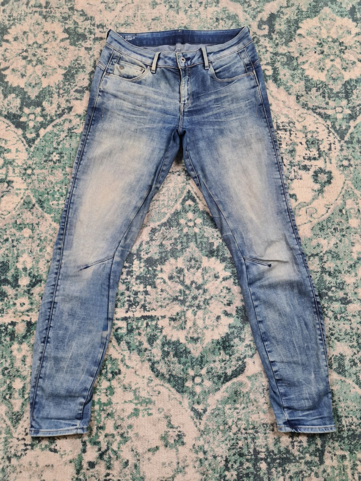 G-star arc 3D mid straight W31 L36 Dames Tulsi3136, Blauw, Ophalen of Verzenden, W30 - W32 (confectie 38/40), G-STAR RAW