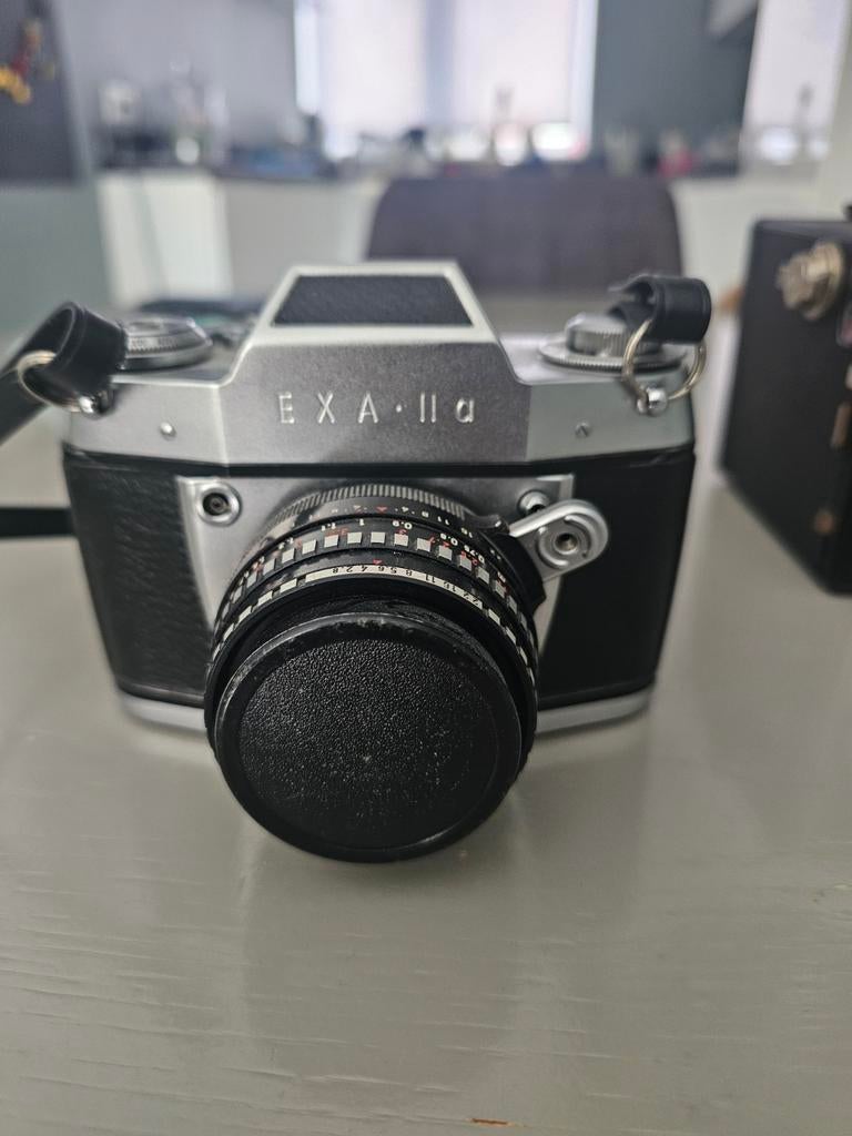 Exa IIa Analoge Spiegelreflexcamera, Audio, Tv en Foto, Fotocamera's Analoog, Ophalen of Verzenden, Gebruikt, Spiegelreflex, Overige Merken