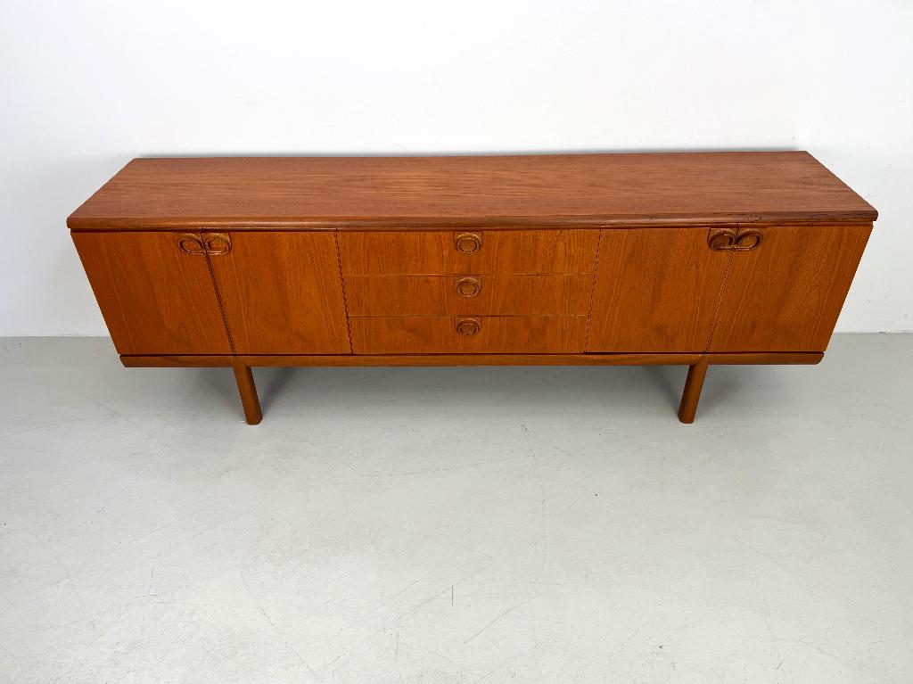 Uniek vintage dressoir McIntosh  SALE, Verzenden, Zo goed als nieuw, 25 tot 50 cm, 150 tot 200 cm