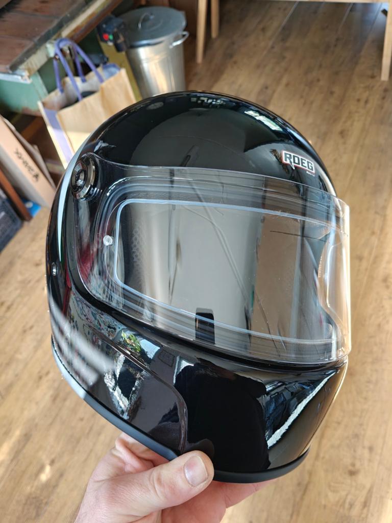 Roeg rx1 lightning zgan, Motoren, Kleding | Motorhelmen, Overige merken, Dames, Ophalen of Verzenden, Tweedehands