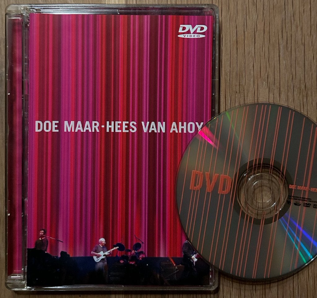DOE MAAR - Hees van Ahoy ( DVD ), Cd's en Dvd's, Vanaf 12 jaar, Ophalen of Verzenden, Zo goed als nieuw, Concert
