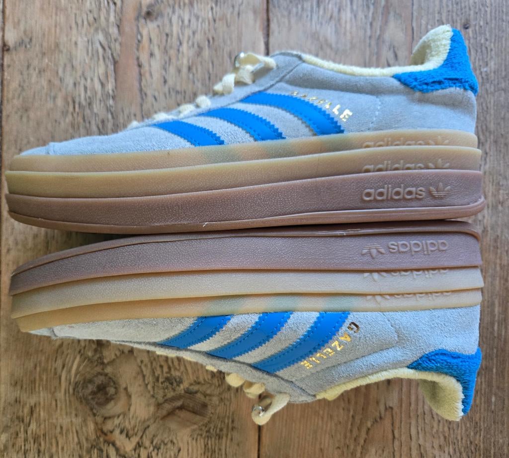 Adidas Gazelle Bold maat 38, Ophalen, Blauw, Adidas, Sneakers of Gympen