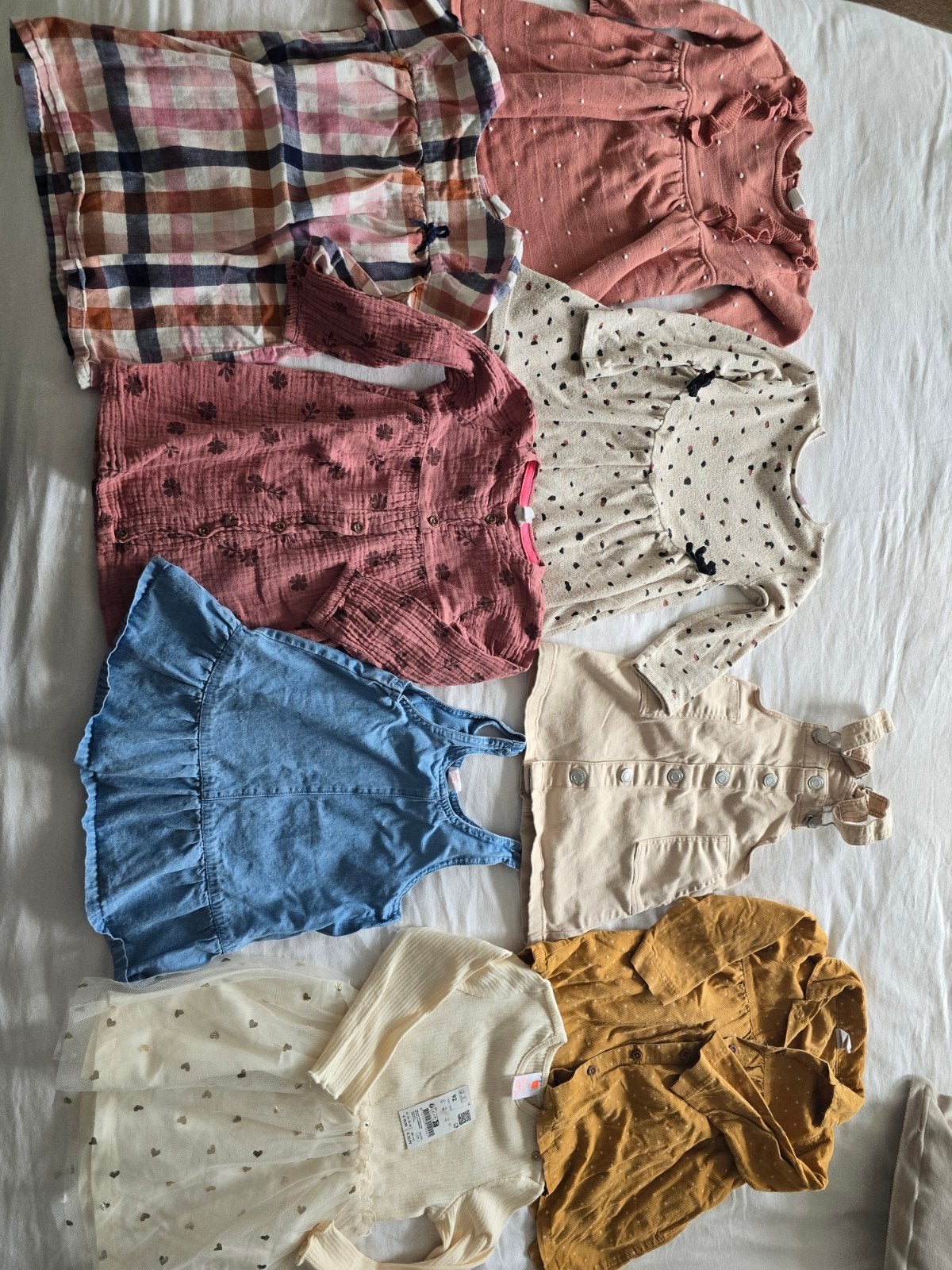 Meisjeskleding pakket: (maat 80-86-92), Kinderen en Baby's, H&M, Zara, Hema, Gebruikt, Meisje, Jurkje of Rokje