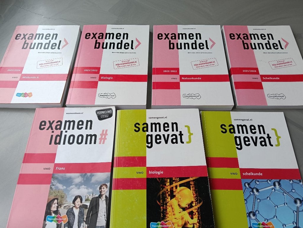Examenbundels en Samengevat VWO N&G, Ophalen of Verzenden, Gelezen, VWO
