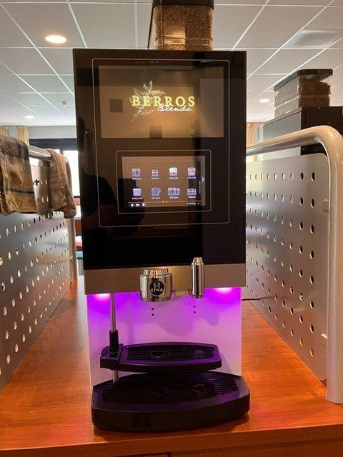 Etna Dorado Espresso bonenmachine ES121, Witgoed en Apparatuur, Koffiezetapparaten, Ophalen, Gebruikt, Espresso apparaat, 10 kopjes of meer