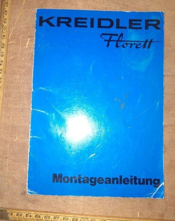 Werkplaatshandboek Kreidler Florett 3,4,5V, Ophalen of Verzenden, Gebruikt
