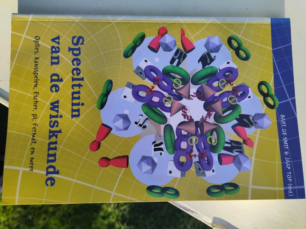 Speeltuin van de Wiskunde - Opties, kansspelen, Escher, Bart de Smit & Jaap Top (red.), Ophalen of Verzenden, Zo goed als nieuw