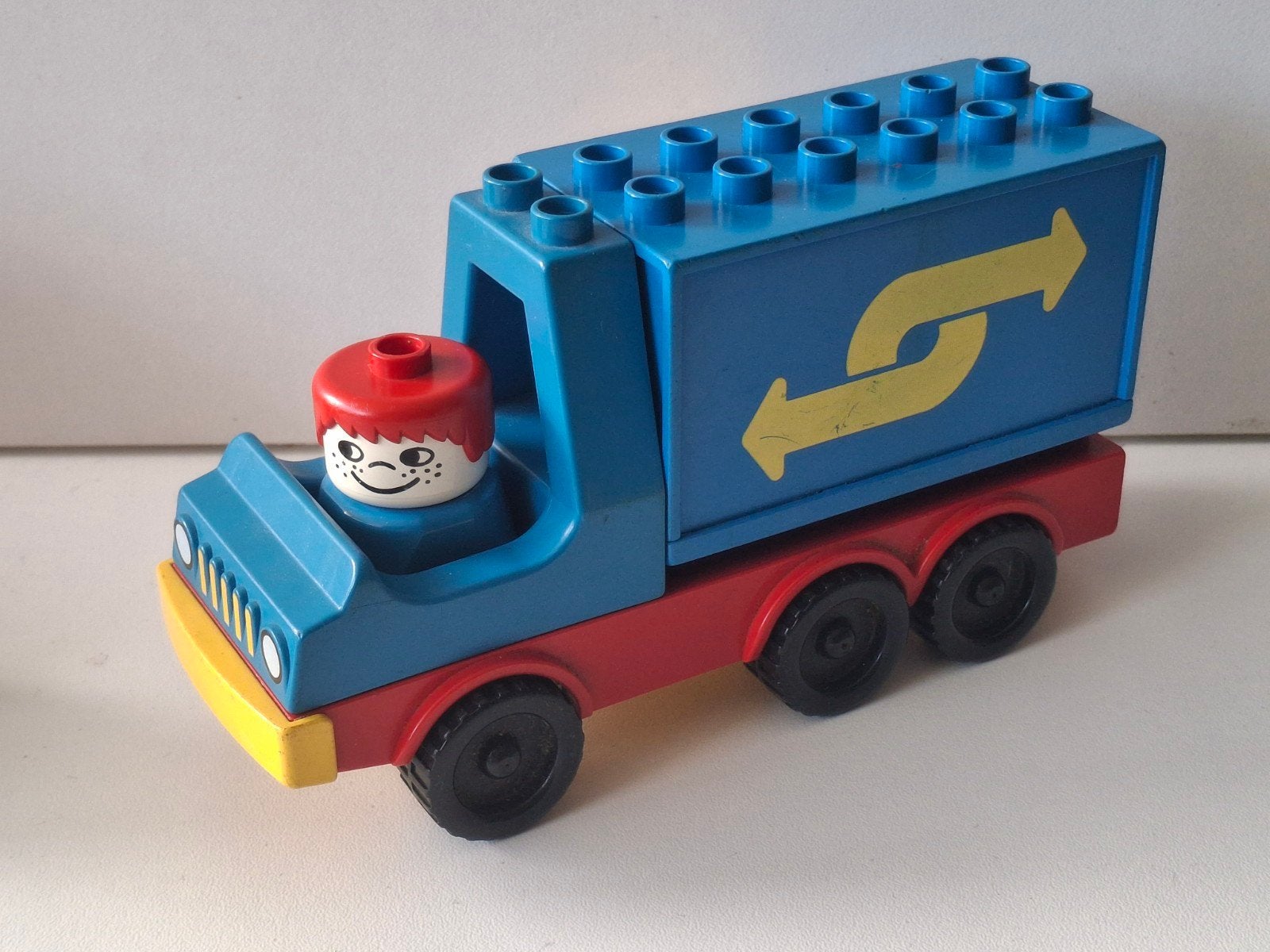 Duplo vrachtwagen met chauffeur., Kinderen en Baby's, Ophalen of Verzenden, Gebruikt, Duplo