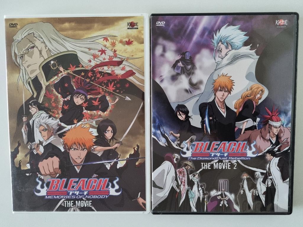 Bleach The Movie 1 en 2, Cd's en Dvd's, Alle leeftijden, Ophalen of Verzenden, Zo goed als nieuw, Amerikaans