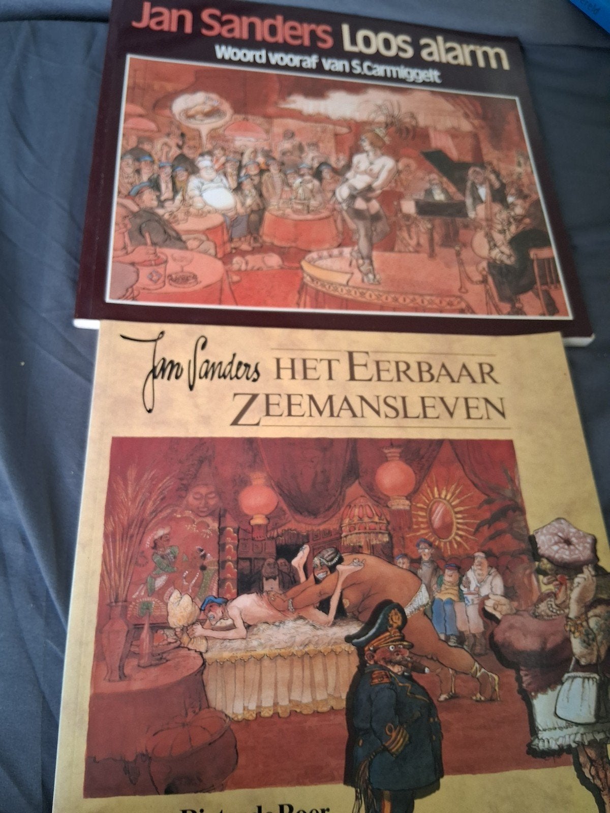 Jan Sanders:Loos Alarm & Het Eerbaar Zeemansleven (2 boeken), Boeken, Ophalen of Verzenden, Gelezen, Jan Sanders, Nederland