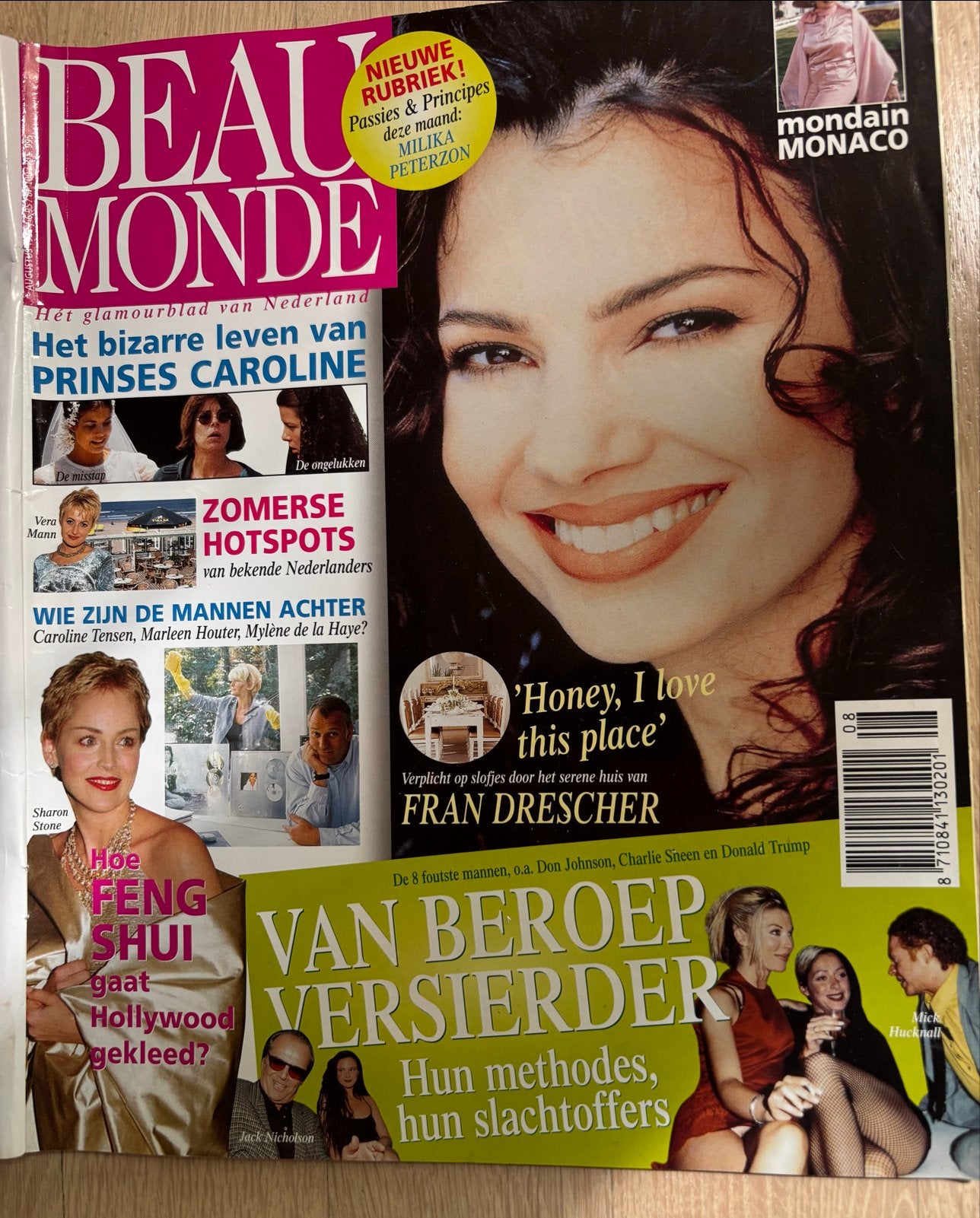 Beau Monde Magazine - Prinses Caroline & Fran Drescher, Verzenden, Zo goed als nieuw, Glossy