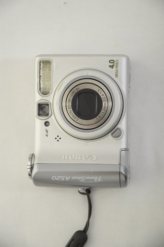 anon PowerShot A520 Digitale Camera (4.0 MP), Ingebouwde flitser, Gebruikt, Canon, 4 megapixels