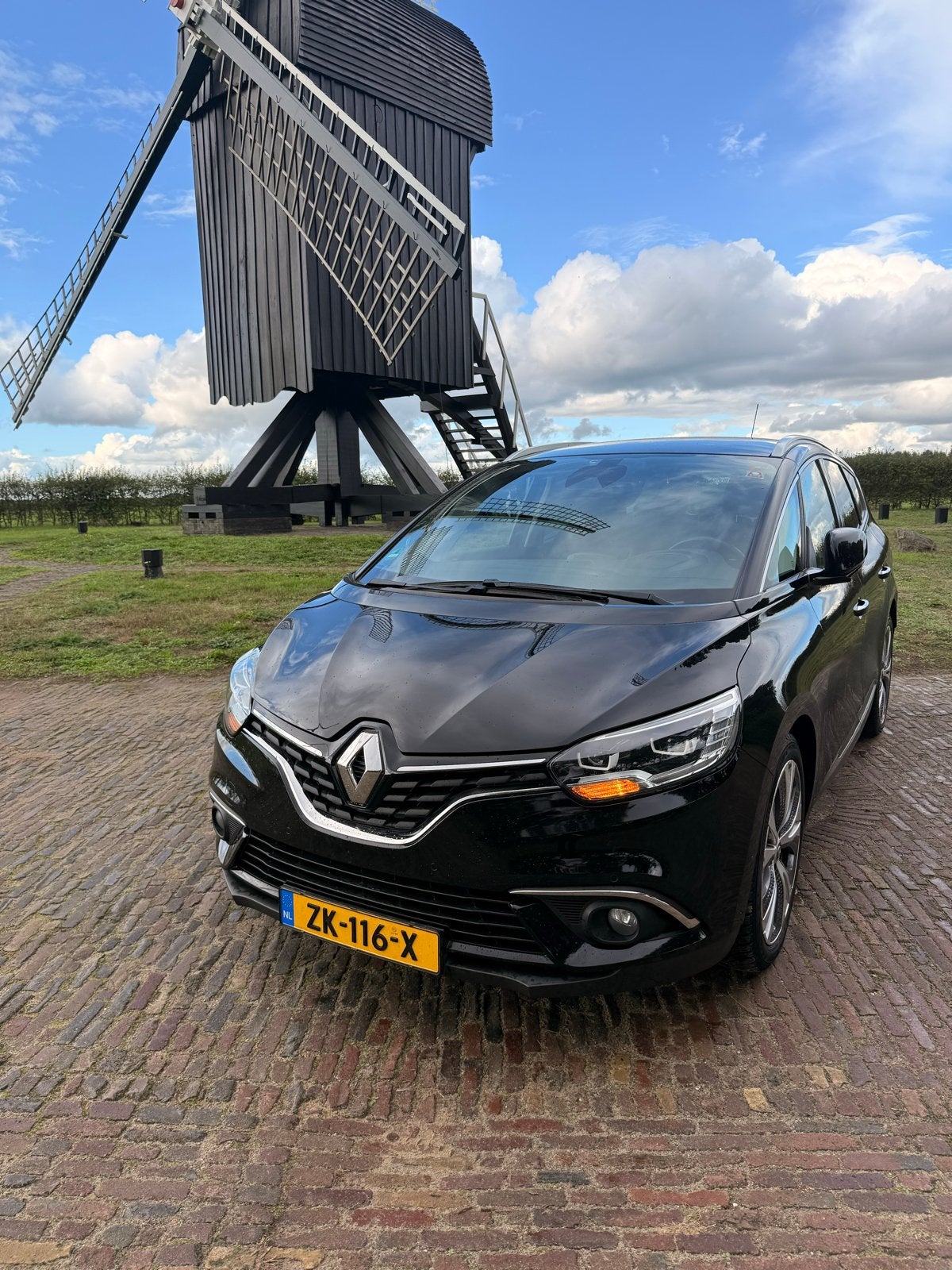 Renault Grand Scenic 1.3 TCe 140pk GPF 7pl. 2019 Zwart, Auto's, Voorwielaandrijving, 1800 kg, 4 cilinders, 7 stoelen