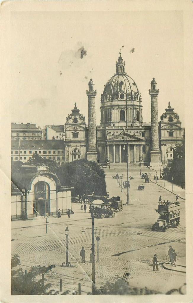 701-453-011 Wien Karlsplatz, Verzenden, Voor 1920, Oostenrijk