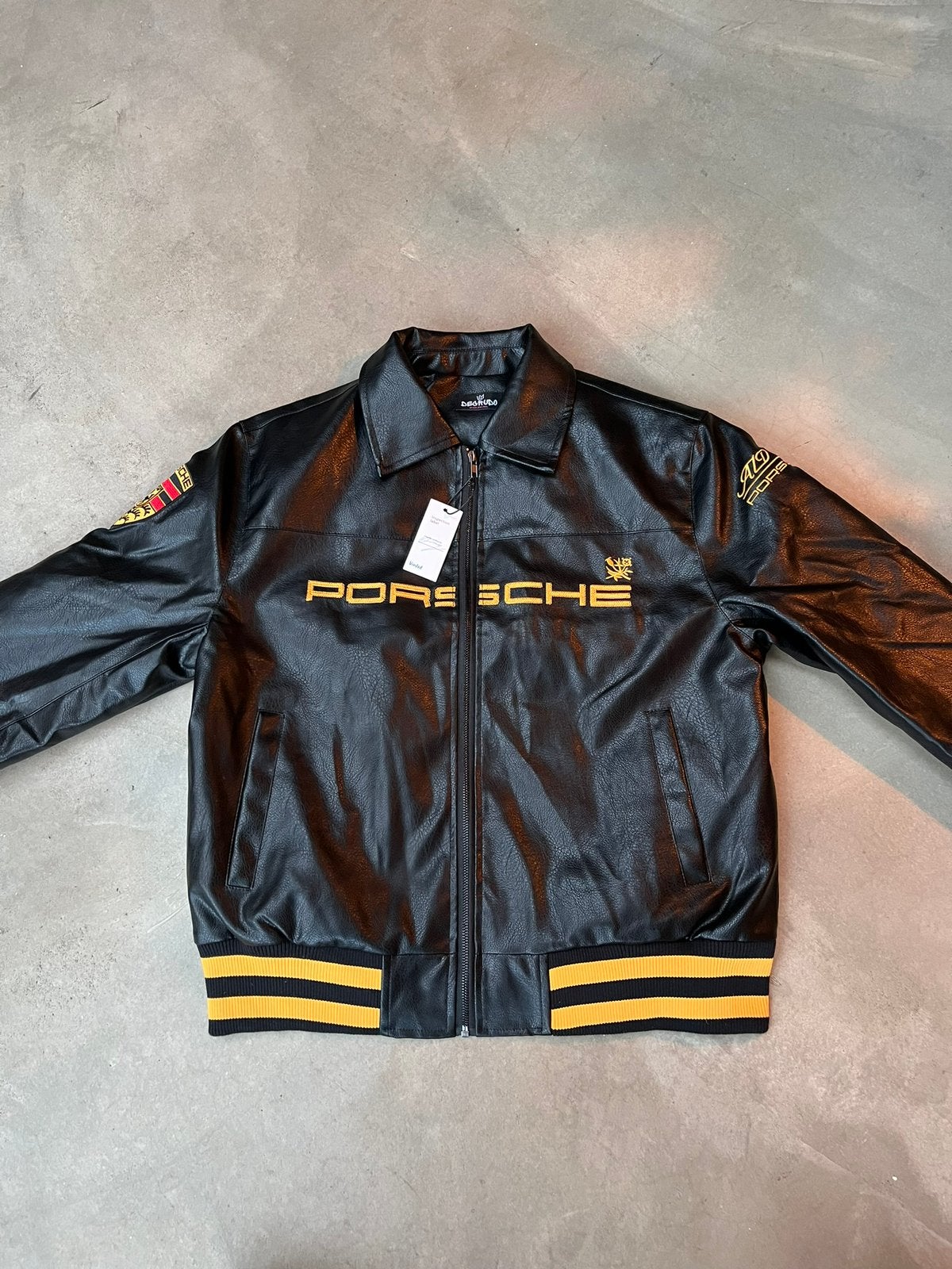 Aime Leon Dore Jas “Porsche” L, Ophalen of Verzenden, Nieuw, Maat 52/54 (L), Zwart