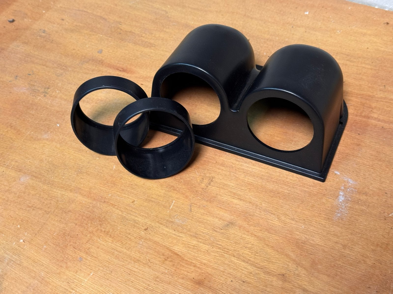 Meterhouder 52mm voor 2 meters - incl zonnenkappen, Ophalen of Verzenden