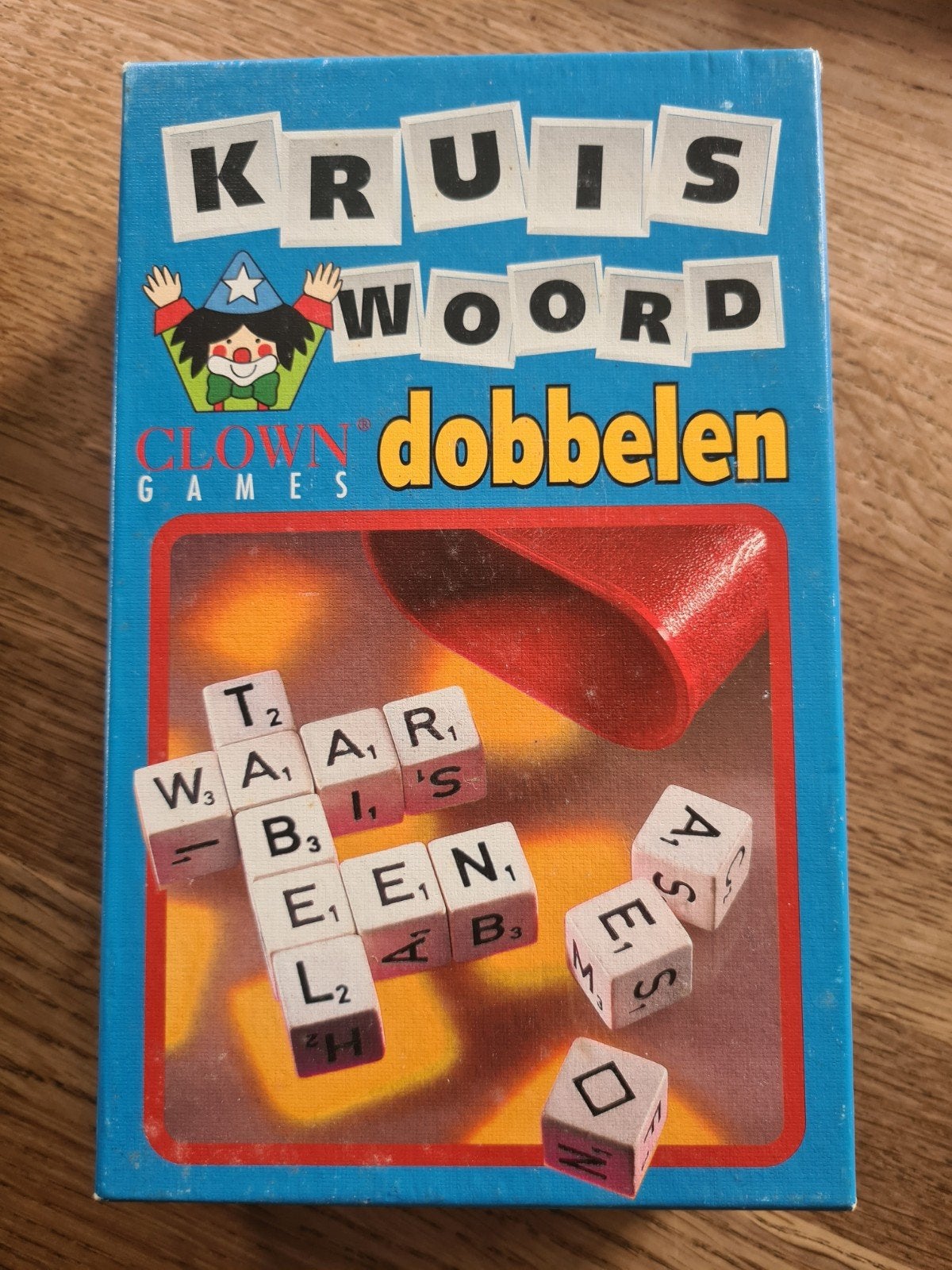 Kruiswoord Dobbelen - Clown Games Woordspel, Een of twee spelers, Ophalen of Verzenden, Gebruikt, Clown Games