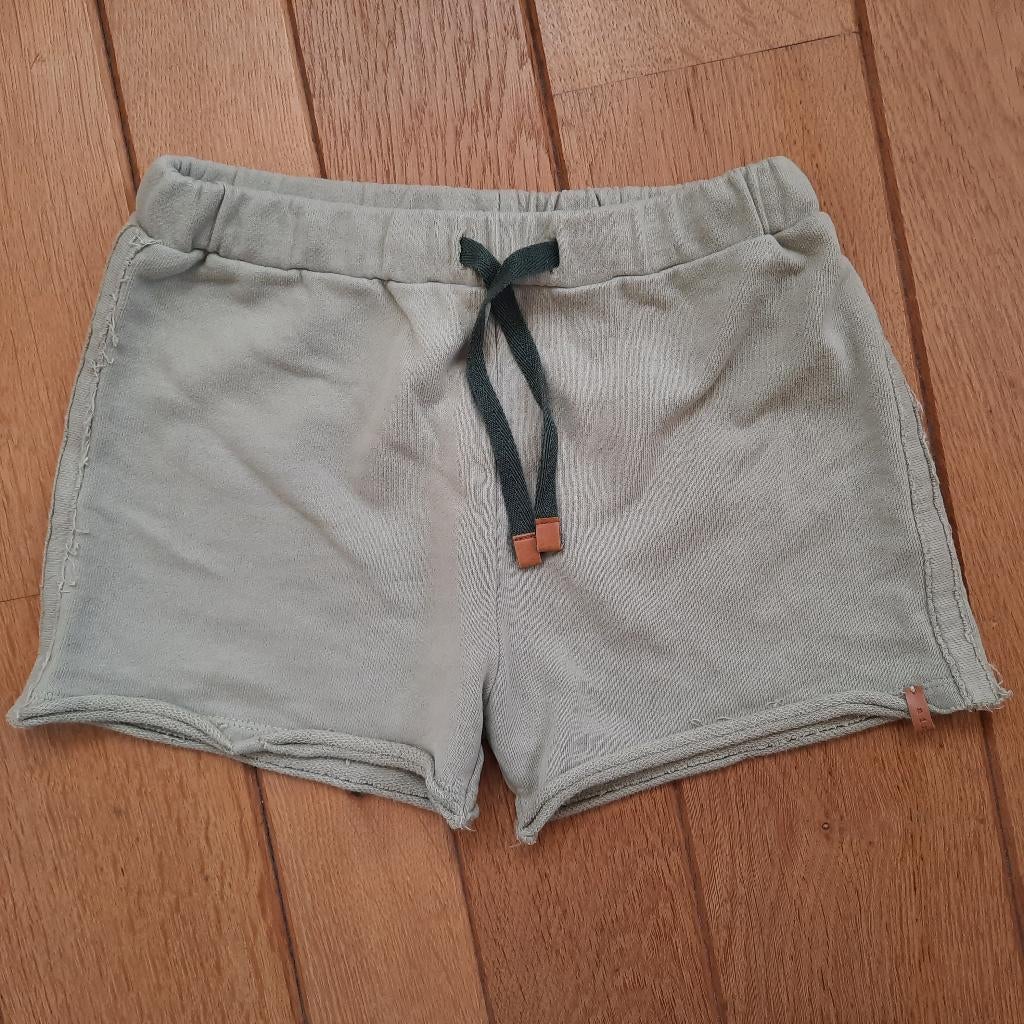 NIXNUT sweat bermuda licht groen maat 122, Broek, Ophalen of Verzenden, Zo goed als nieuw, Nixnut