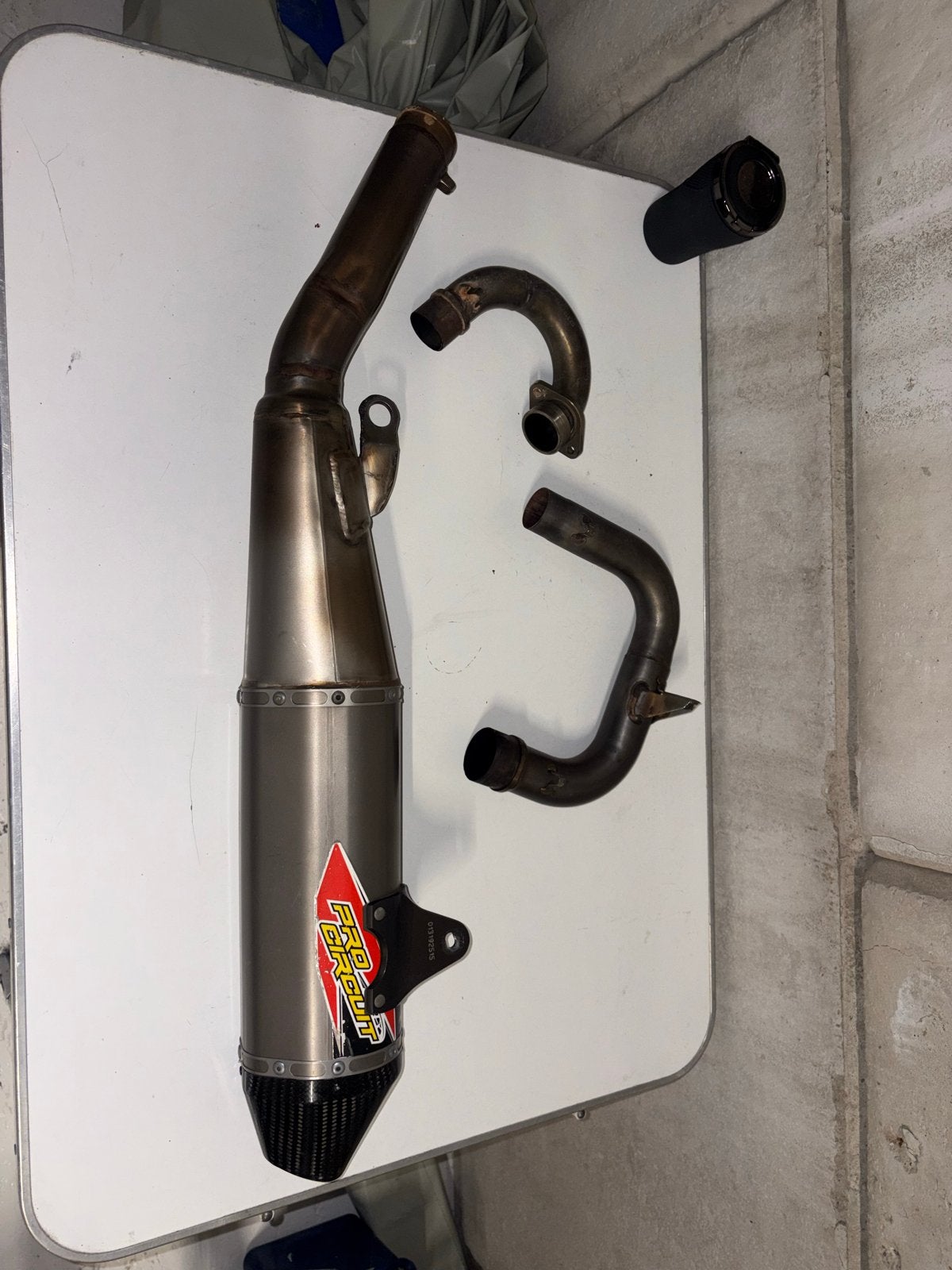 Yamaha yzf 250 Pro Circuit uitlaat, Motoren, Ophalen of Verzenden, Gebruikt