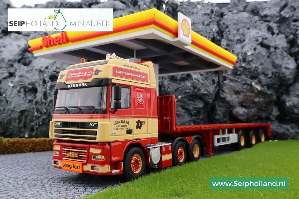 WSI Daf XF 95 super space Torben Rafn brick trailer, Info@seipholland.nl, Nieuw, Ophalen of Verzenden, Bus of Vrachtwagen