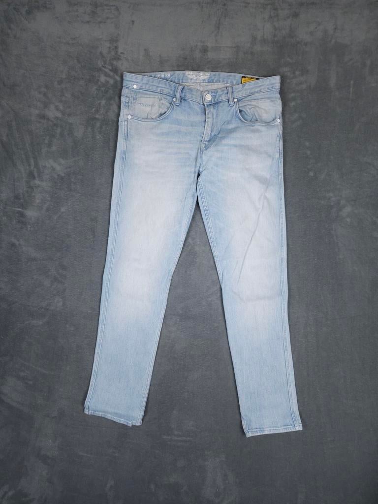 Pme Legend Broek Nightflight W36 L32 Slim Fit Blauw Stretch., W36 - W38 (confectie 52/54), Blauw, ., Ophalen of Verzenden