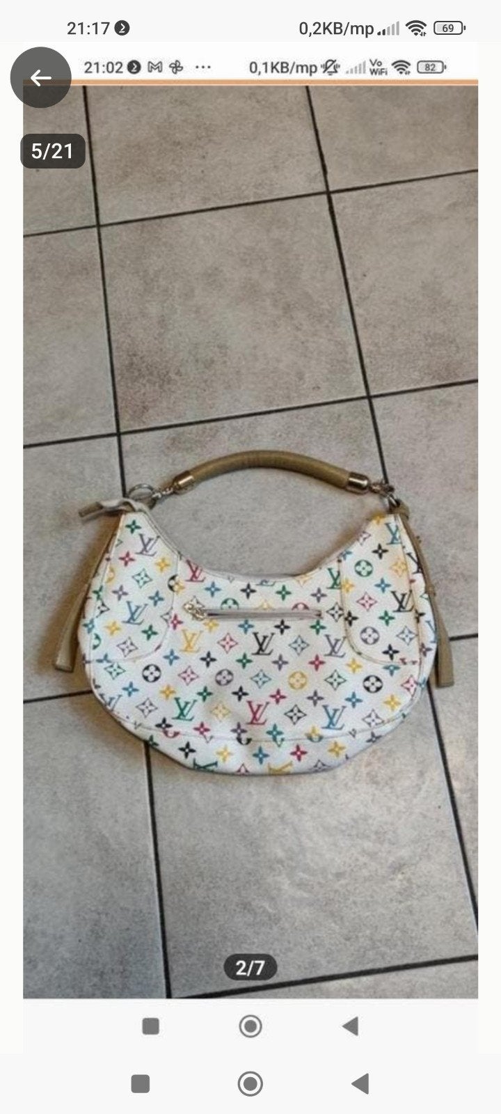 in zeer goede staat mooie kleur combination, Sieraden, Tassen en Uiterlijk, Tassen | Damestassen, Ophalen of Verzenden, Zo goed als nieuw