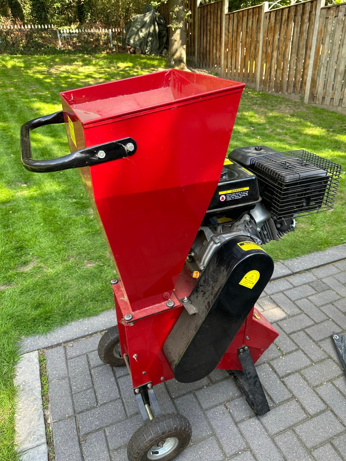 Houtversnipperaar / Hakselaar - Benzine 389cc, Ophalen, Zo goed als nieuw, Benzine