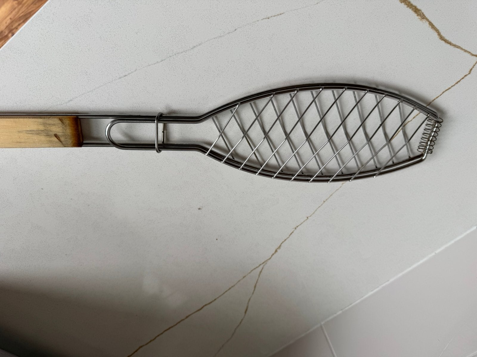 Bbq rek voor vis, Ophalen of Verzenden, Zo goed als nieuw