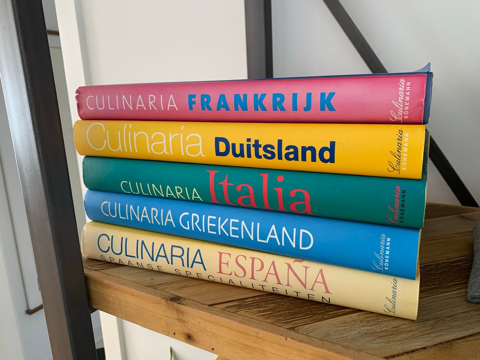 Culinaria Kookboeken: Frankrijk, Duitsland, Italië, Griekenl, Ophalen, Zo goed als nieuw, Europa, Hoofdgerechten