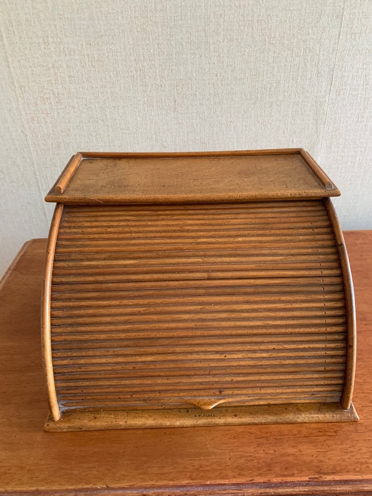 Tambour bureautje 19 e eeuws, Ophalen of Verzenden