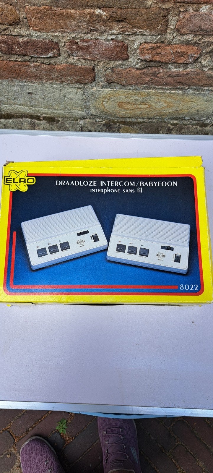 Elro Draadloze Intercom / Babyfoon 8022, Ophalen of Verzenden