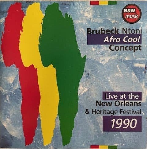 Brubeck/Ntoni Afro Cool Concept – Live, Verzenden, Zo goed als nieuw, Jazz, Album