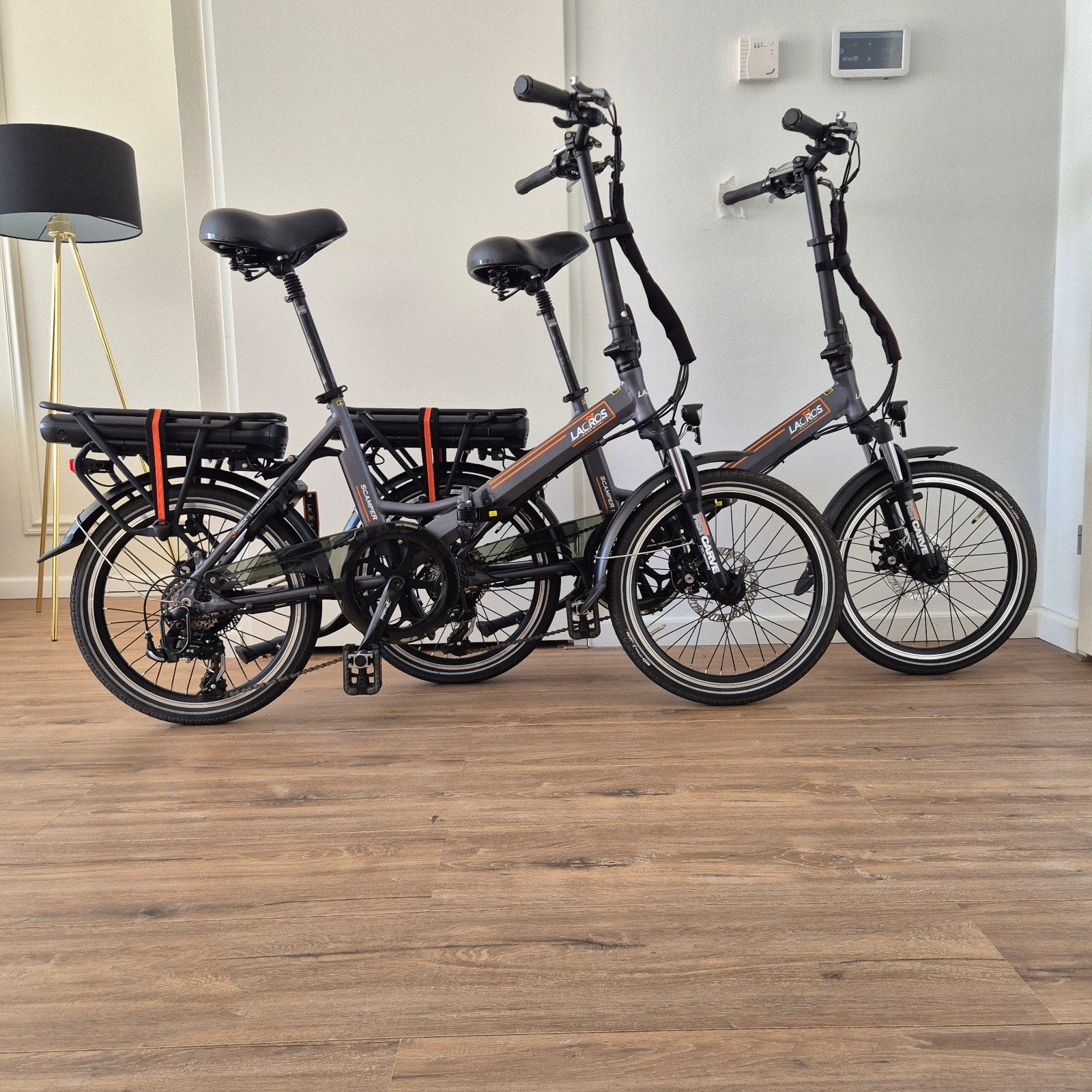 2x Z.G.A.N Lacros S200 elektrische vouwfietsen (20inch), Ophalen, 20 inch of meer, Versnellingen, Zo goed als nieuw