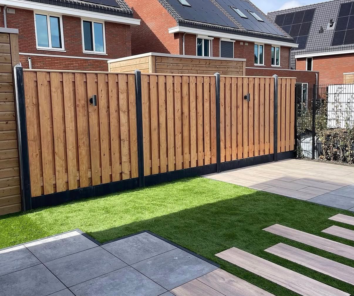Red Class & Grenen Schuttingen inclusief plaatsing, Tuin en Terras, Ophalen, 1 tot 2 meter, Minder dan 3 meter, Nieuw