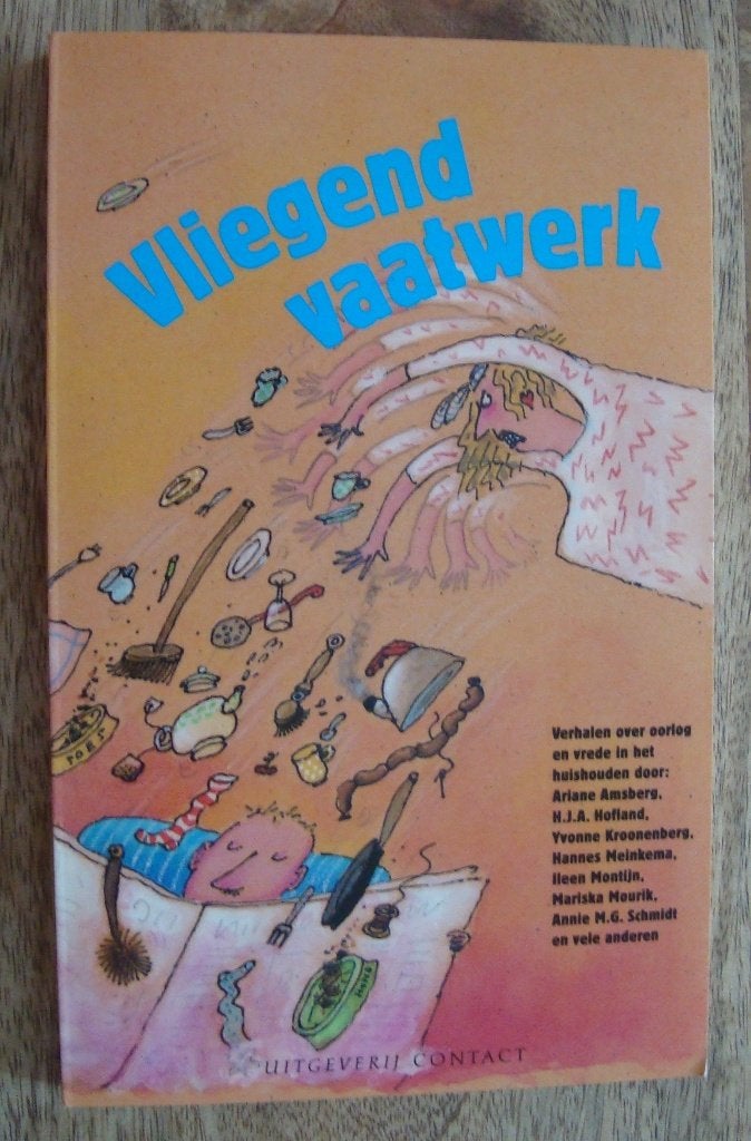 Vliegend vaatwerk - verhalen oorlog/vrede in het huishouden, Diverse auteurs, Ophalen of Verzenden, Zo goed als nieuw, Nederland