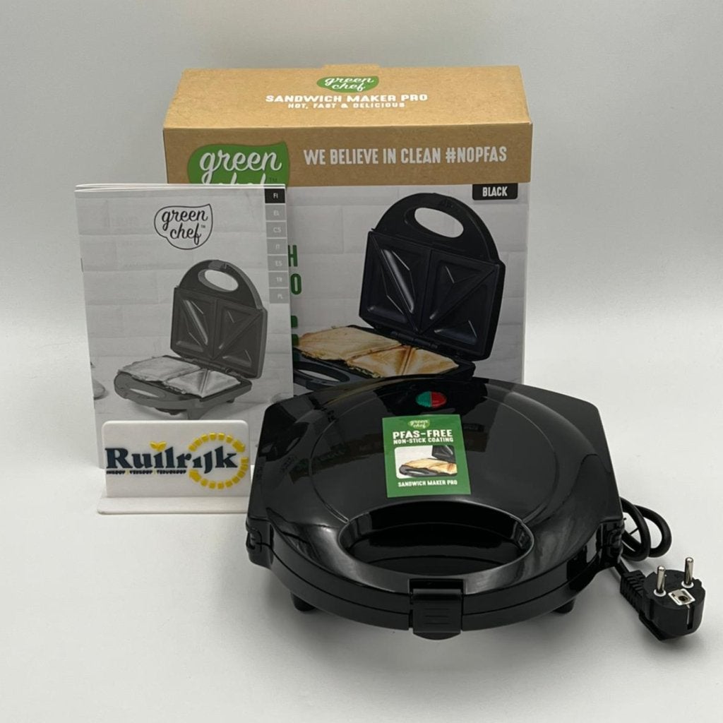 Green Chef Sandwich maker Pro tostiapparaat - Nieuw, Witgoed en Apparatuur, Flex Ltd., Nieuw, https://flex.com/contact-us, Nobelstraat 10, 5807 GA Oostrum LB, Limburg, Nederland