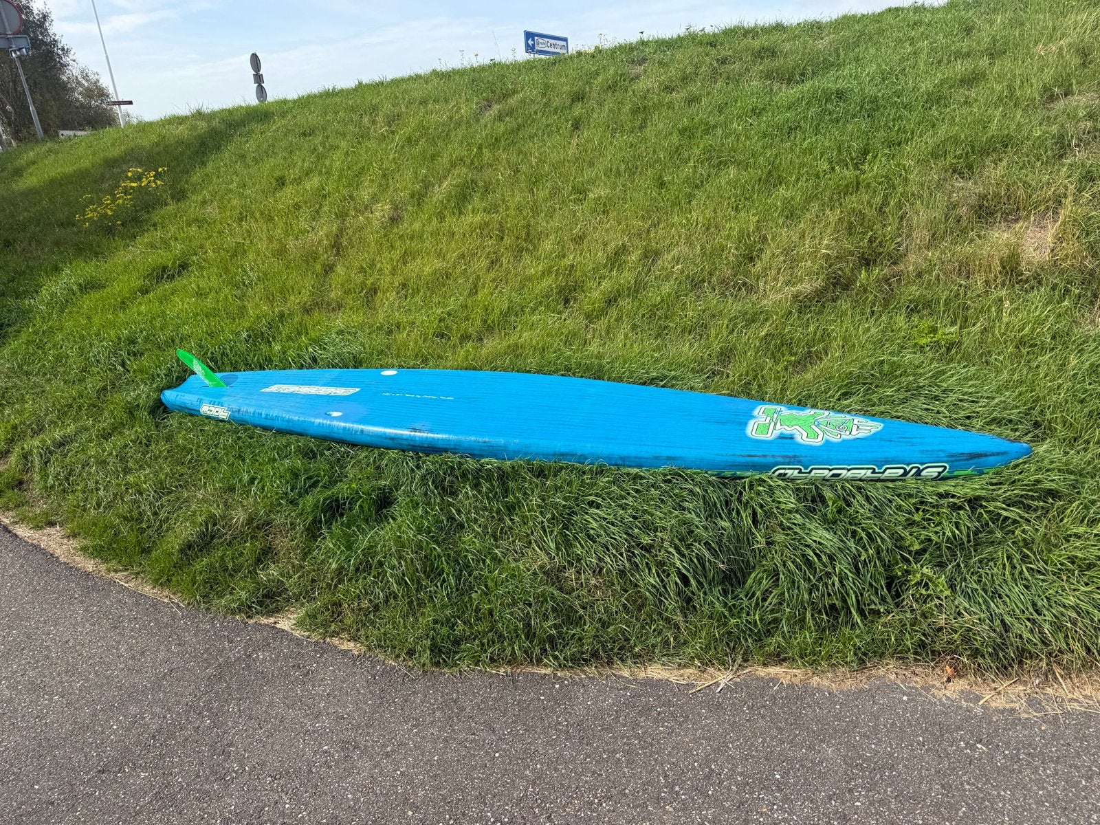 Starboard race SUP-board 14'0"x 27" met peddel, Ophalen, Gebruikt, SUP-boards