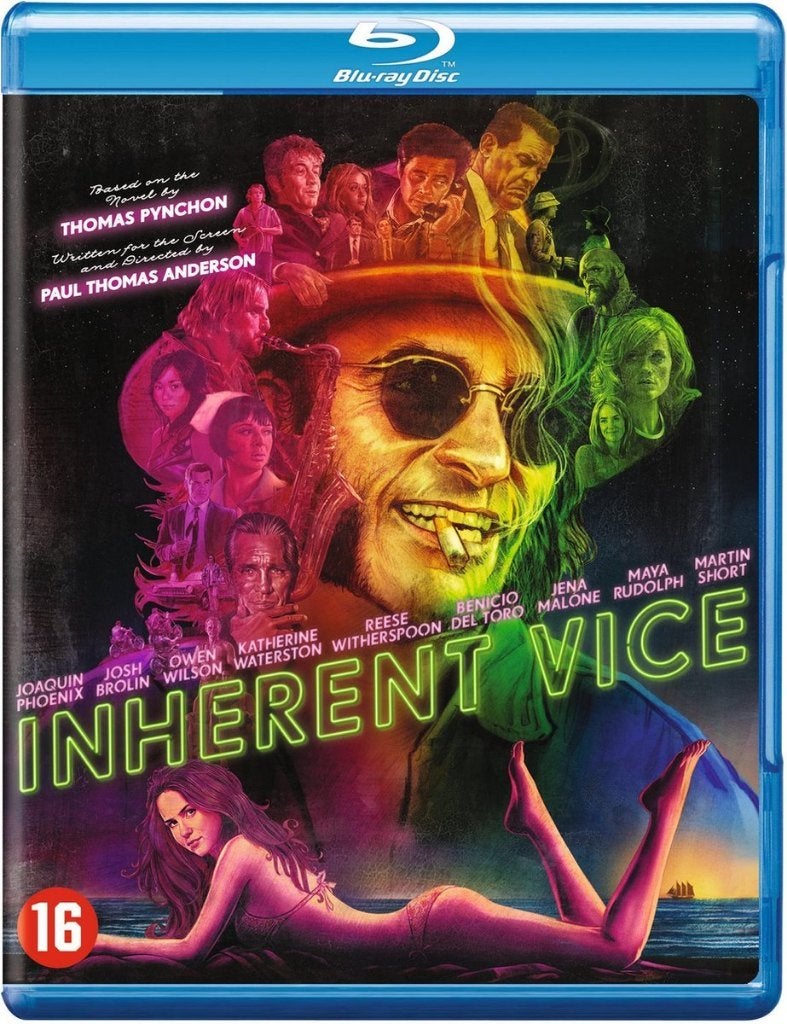 BLU-RAY INHERENT VICE OWEN WILSON JOAQUIN PHOENIX M SHORT, Verzenden, Film, Actie, Zo goed als nieuw