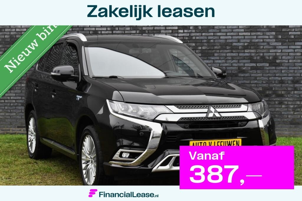 Mitsubishi Outlander 2.4 PHEV Diamand Edition LEDER VOL! 360, Automaat, Euro 6, 4 cilinders, 1865 kg