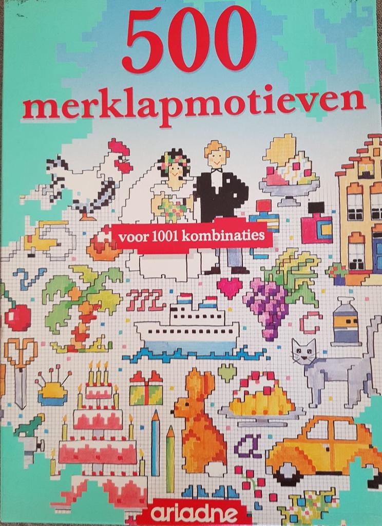 500 kruissteek motieven - Remy Ludolph, Ophalen of Verzenden, Handborduren, Patroon
