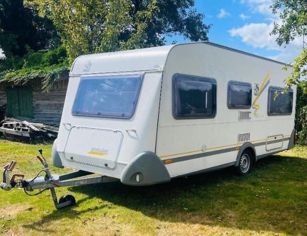 Knaus caravan  Ben Eilers voortent € 5000, Caravans en Kamperen, Overige typen, Openslaande ramen, Rondzit, Particulier