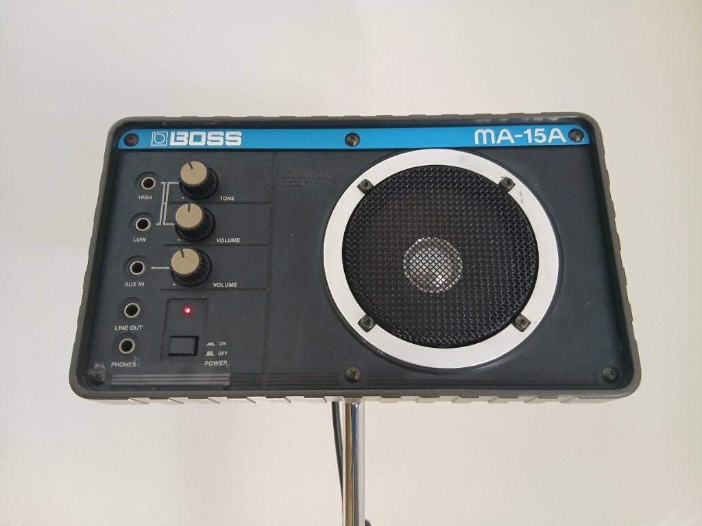 Boss MA-15A actieve micro monitor, Ophalen, Gebruikt, Minder dan 500 watt, Monitor(versterker)