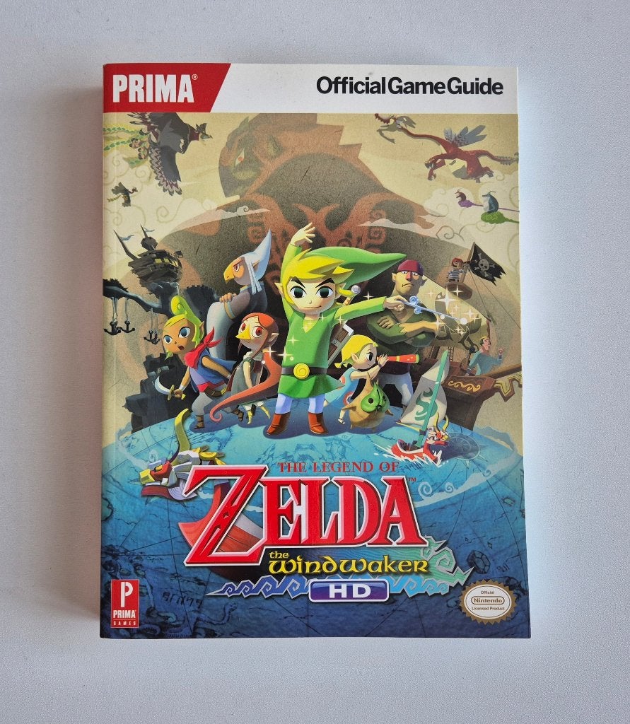Legend Of Zelda The Windwaker HD Prima Official Game Guide, Spelcomputers en Games, Gebruikt, 1 speler, Ophalen of Verzenden, Role Playing Game (Rpg)