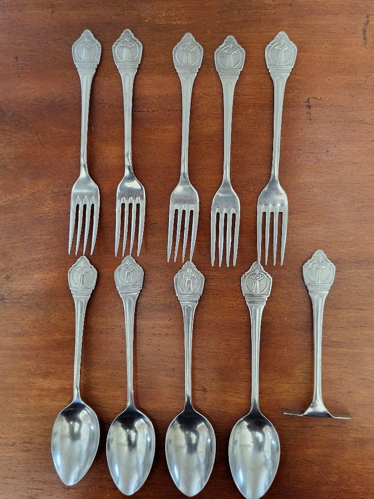 Vintage Sola Nutricia kinderbestek, Ophalen of Verzenden, Gebruikt, Overige typen