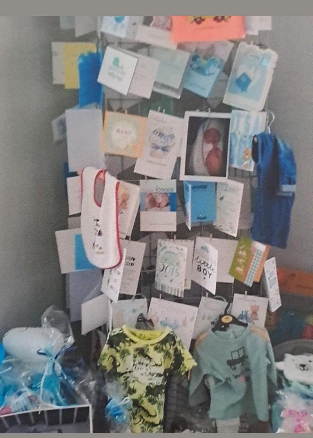 Metalen rek voor geboortekaartjes of foto's, Ophalen, 2000 tot heden