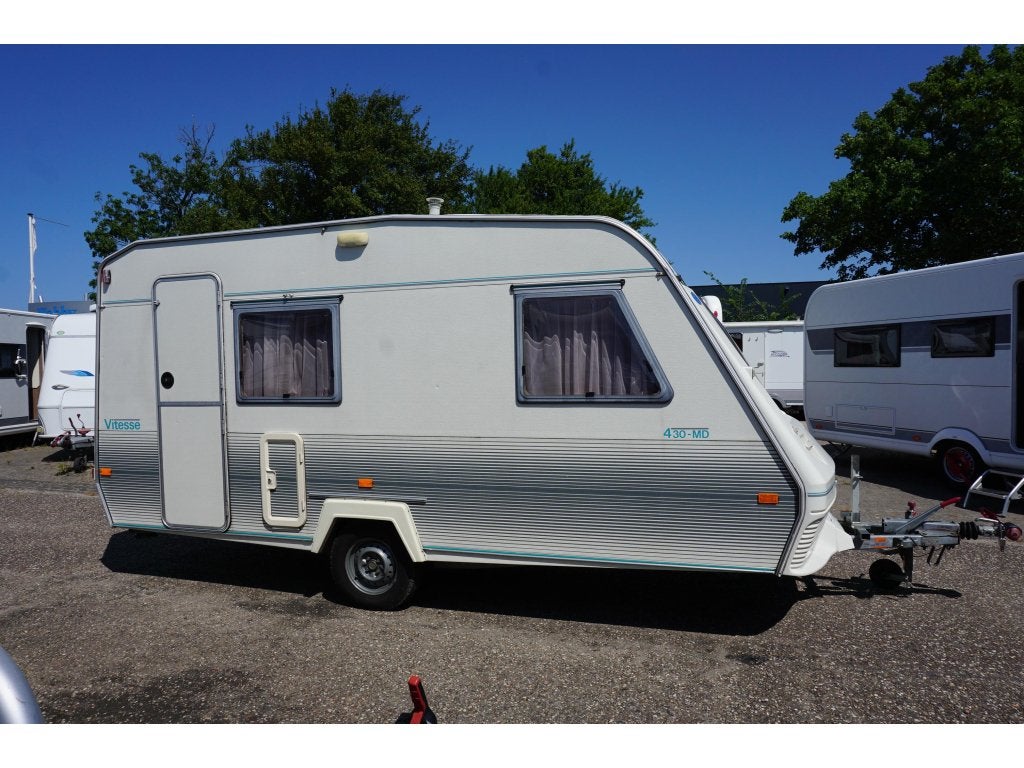 Beyerland Vitesse 430 MD incl.luifel en zijwanden, Caravans en Kamperen, Overige typen, Bedrijf, Treinzit, Luifel