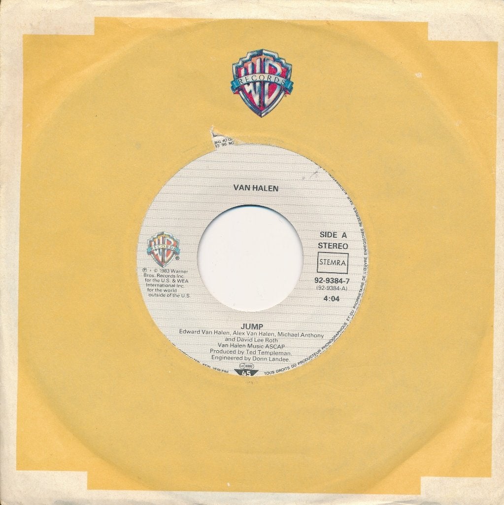 724 Van Halen - Jump (1983), Ophalen of Verzenden, Gebruikt, 7 inch, Pop