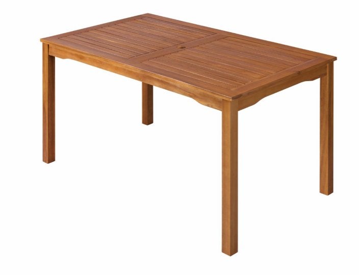 LIVARNO Tuintafel Sevilla - Acaciahout, Nieuw in doos, Tuin en Terras, Ophalen, Nieuw, Rechthoekig, Hout